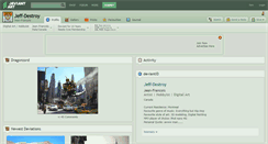 Desktop Screenshot of jeff-destroy.deviantart.com