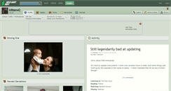Desktop Screenshot of kitten42.deviantart.com