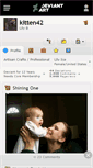 Mobile Screenshot of kitten42.deviantart.com