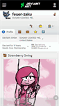 Mobile Screenshot of feuer-zaku.deviantart.com