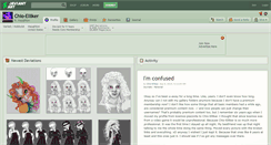Desktop Screenshot of chio-elliker.deviantart.com
