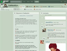 Tablet Screenshot of clubkenshin.deviantart.com