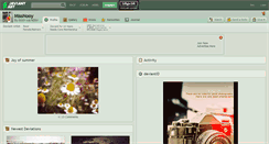 Desktop Screenshot of missnooy.deviantart.com