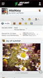 Mobile Screenshot of missnooy.deviantart.com