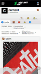 Mobile Screenshot of carment.deviantart.com