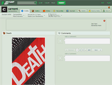 Tablet Screenshot of carment.deviantart.com