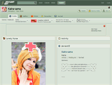 Tablet Screenshot of kaira-sama.deviantart.com