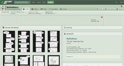 Desktop Screenshot of belliesrsexy.deviantart.com