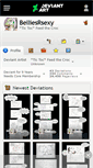 Mobile Screenshot of belliesrsexy.deviantart.com