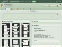 Tablet Screenshot of belliesrsexy.deviantart.com