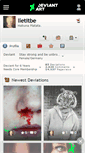 Mobile Screenshot of lletitbe.deviantart.com