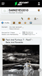 Mobile Screenshot of darkeyes2010.deviantart.com