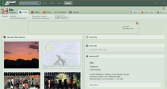 Desktop Screenshot of eliv.deviantart.com