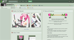 Desktop Screenshot of kuromi-fc.deviantart.com