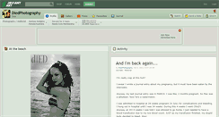 Desktop Screenshot of diedphotography.deviantart.com
