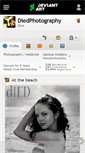 Mobile Screenshot of diedphotography.deviantart.com