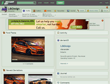 Tablet Screenshot of ldkdesign.deviantart.com