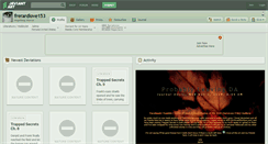 Desktop Screenshot of frerardlove153.deviantart.com