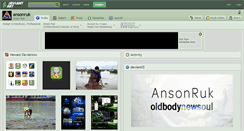 Desktop Screenshot of ansonruk.deviantart.com