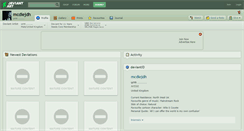 Desktop Screenshot of mcdiejdh.deviantart.com