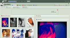 Desktop Screenshot of miyavibabe1.deviantart.com
