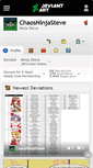 Mobile Screenshot of chaosninjasteve.deviantart.com