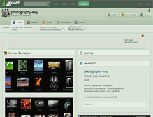 Tablet Screenshot of photography-key.deviantart.com