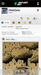 Mobile Screenshot of moonyou.deviantart.com