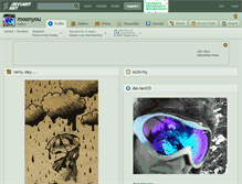 Tablet Screenshot of moonyou.deviantart.com