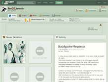 Tablet Screenshot of ben2djammin.deviantart.com
