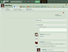Tablet Screenshot of edielflaco.deviantart.com