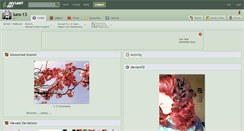 Desktop Screenshot of luns-13.deviantart.com