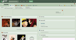 Desktop Screenshot of hawksk.deviantart.com