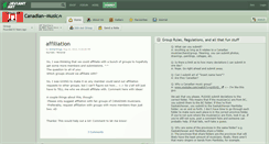 Desktop Screenshot of canadian--music.deviantart.com