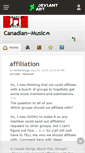 Mobile Screenshot of canadian--music.deviantart.com