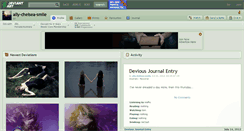 Desktop Screenshot of ally-chelsea-smile.deviantart.com