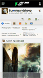 Mobile Screenshot of bunniesandsheep.deviantart.com
