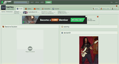 Desktop Screenshot of katrileo.deviantart.com