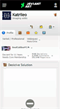 Mobile Screenshot of katrileo.deviantart.com