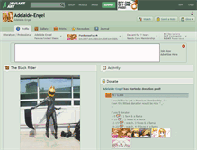 Tablet Screenshot of adelaide-engel.deviantart.com