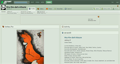 Desktop Screenshot of nny-the-dark-kitsune.deviantart.com