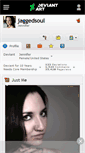 Mobile Screenshot of jaggedsoul.deviantart.com