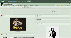 Desktop Screenshot of freeheadcomx.deviantart.com