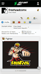 Mobile Screenshot of freeheadcomx.deviantart.com
