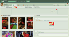 Desktop Screenshot of fuzwig.deviantart.com