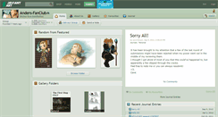 Desktop Screenshot of anders-fanclub.deviantart.com