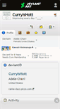Mobile Screenshot of curryishott.deviantart.com