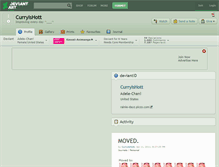 Tablet Screenshot of curryishott.deviantart.com