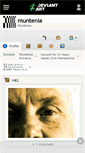 Mobile Screenshot of muntenia.deviantart.com