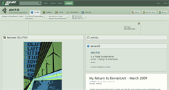 Desktop Screenshot of mw-p-r.deviantart.com